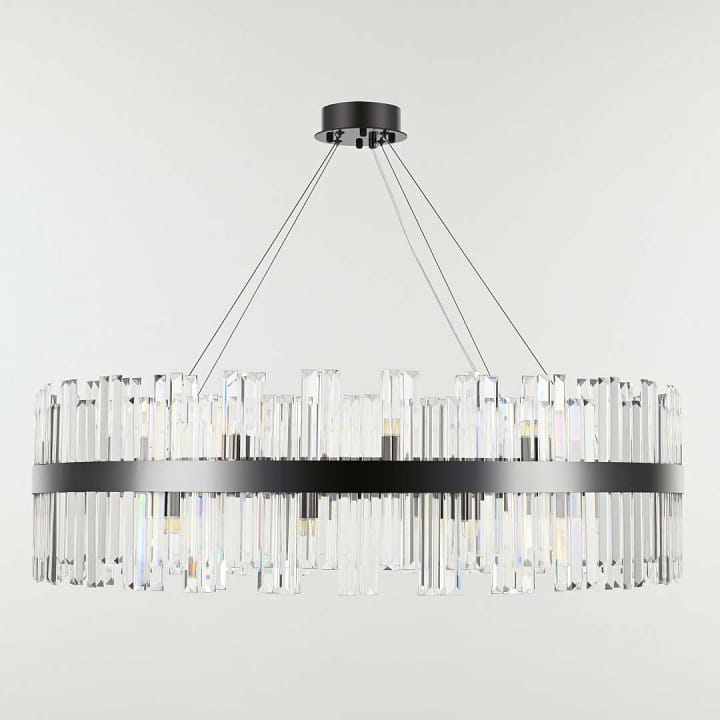 Подвесная люстра Arte Milano Белладжо 440110.960.28.G9.E1 BK