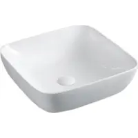 Раковина-чаша CeramaLux 9439 45,5x45,5 см, накладная, белый