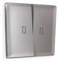 Клавиши для выключателя двухклавишного c подсветкой Ambrella Volt Quant AP5040