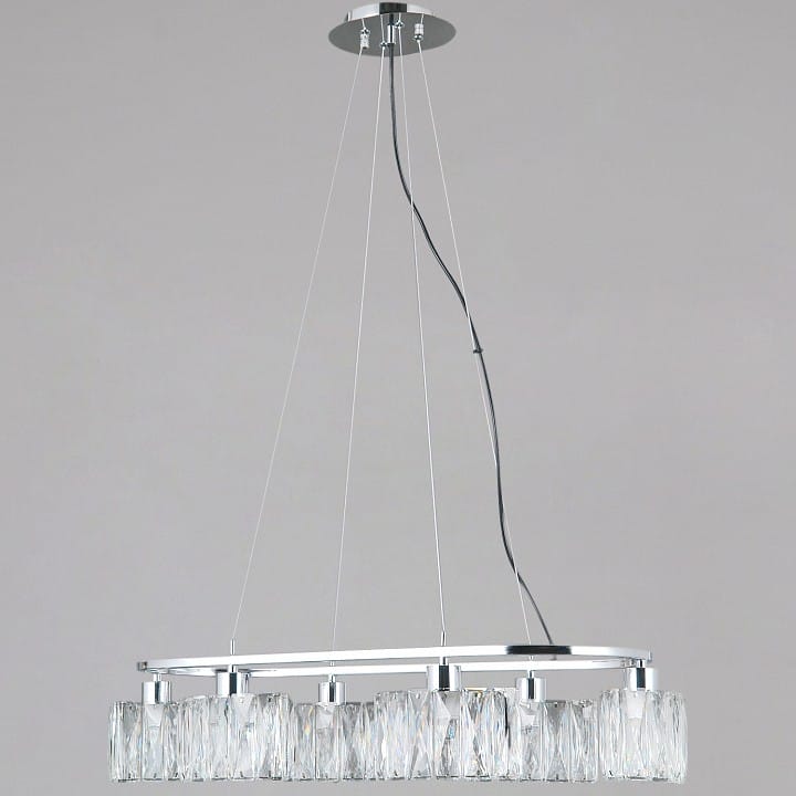 Подвесная люстра ILLUMICO  IL0834-6PSQ-26 CR DS