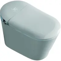 Электронный унитаз-биде напольный Timo TE-741 торнадо, с сиденьем микролифт, белый