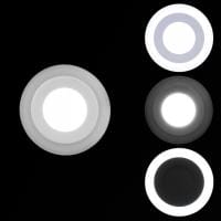 Встраиваемый светильник Reluce  70503-9.0-001TM LED3+2W WH/DL+DL (6500K+6500K)