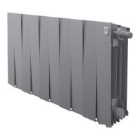 Радиатор биметаллический Royal Thermo PianoForte 300 Серебристый VR80 - 10 секц.