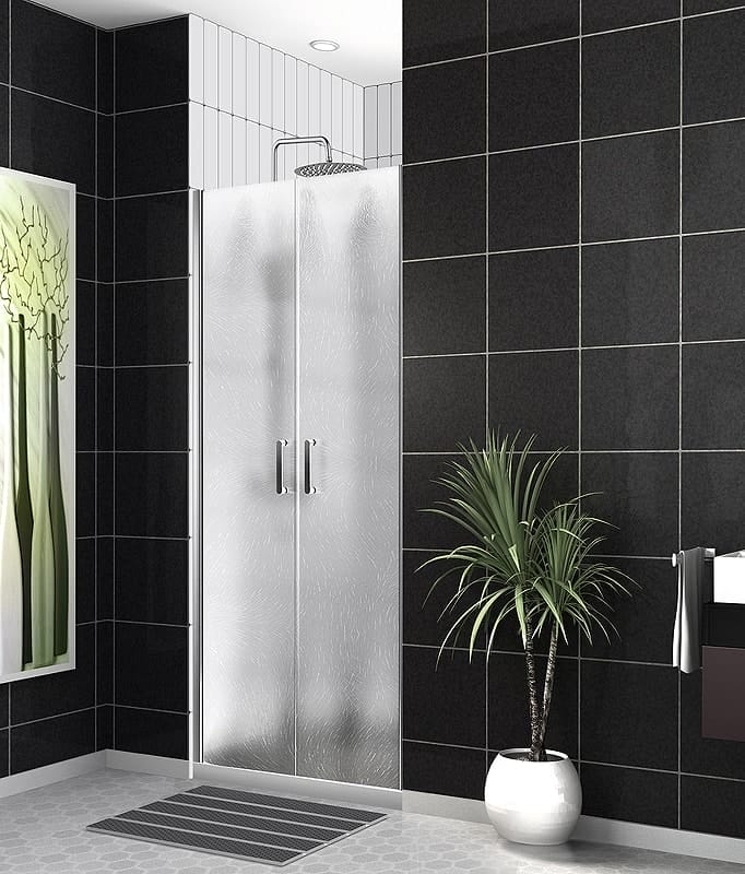 Душевая дверь BelBagno Uno 100 UNO-B-2-100-CH-Cr