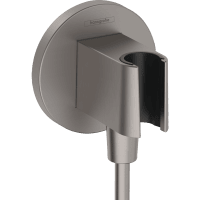 Шланговое подключение hansgrohe Fixfit Porter S 26888340 шлифованный черный хром