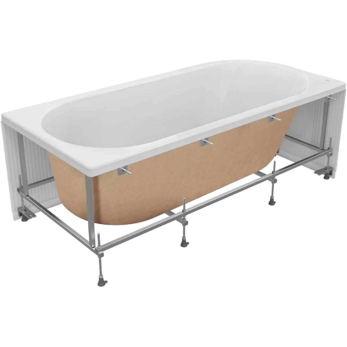 Акриловая ванна Roca Gava ZRU9310308 170x80 см R, угловая, белый