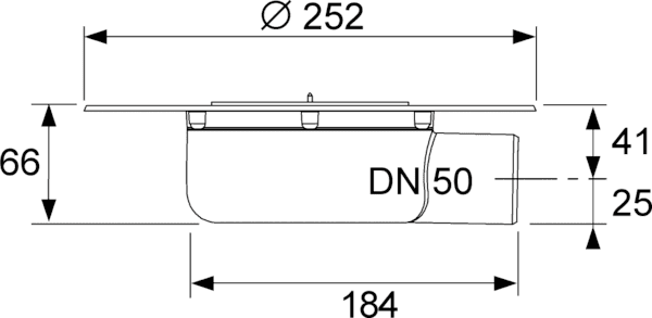 Сифон Tece Drainpoint S 3601401