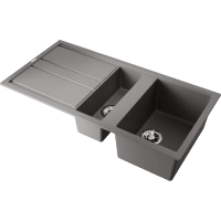 Кухонная мойка Omoikiri Kitagawa 100-2 4993804 leningrad grey