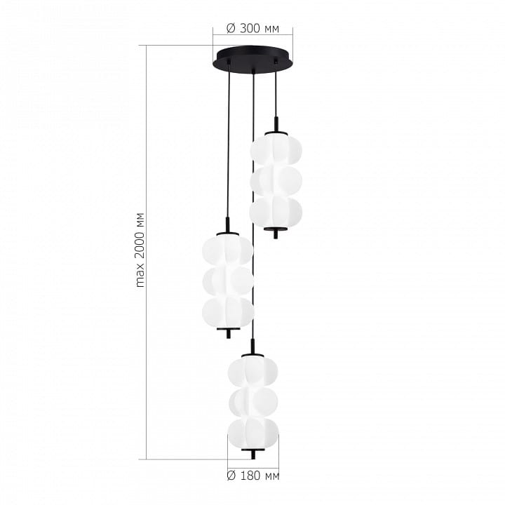 Подвесной светильник ST-Luce Talisman SL6121.403.03
