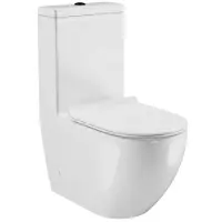 Унитаз-компакт Grossman GR-4496S с сиденьем микролифт, белый