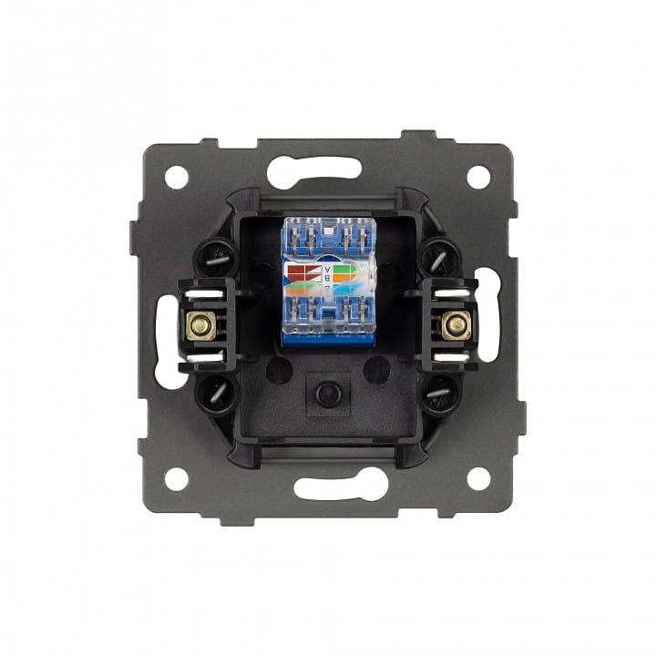 Розетка Ethernet RJ-45 и со шторками, без рамки Arlight SCT 049848