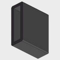 Заглушка для трека Italline IT010 IT010-4014 black