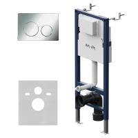 Инсталляция для унитаза AM.PM PrimeFit I012709.0151 с клавишей смыва хром глянцевый