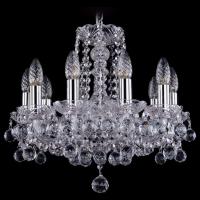 Подвесная люстра Bohemia Ivele Crystal 1402 1402/10/141/Ni/Balls