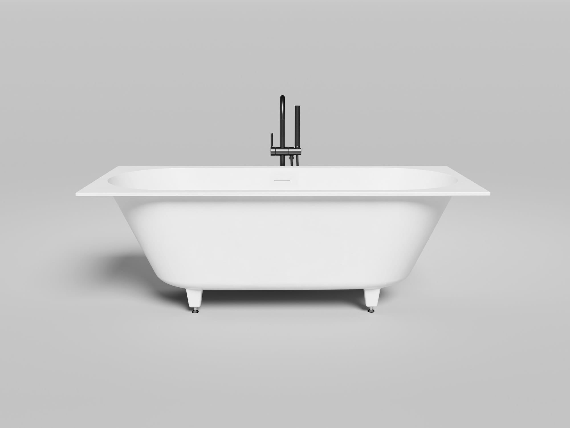 Ванна из искусственного камня Salini Ornella Axis Kit 170x75 103513G