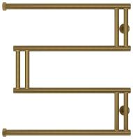 Полотенцесушитель водяной Сунержа High-Tech model &M+& 600х600 05-4050-6060 состаренная бронза