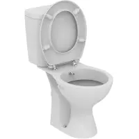 Унитаз-компакт Vidima Seva Fresh E405061 с функцией биде, с сиденьем микролифт, белый
