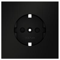Накладка для розетки с заземлением и со шторками Voltum S70 VLS000708
