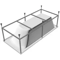 Каркас для ванны 180 см Vayer GL000010524
