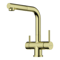 Смеситель для кухни Omoikiri Takamatsu 4994476 светлое золото