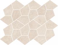 Italon Керамический гранит Eternum Мозаика Snow Mosaico Kaleido 27.6x35.6 натуральный