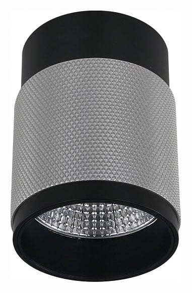 Накладной светильник iLedex Technical Delta 1955-10W-3000K-36 BK+SL