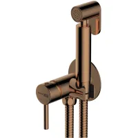 Гигиенический душ WasserKRAFT A70938 со смесителем, розовое золото
