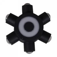 Накладной светильник Reluce  86973-9.2-007U LED2W+6*1W BK