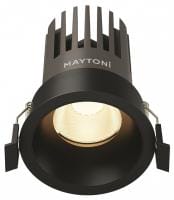 Встраиваемый светильник Maytoni Technical Омут DL117-15W-3K-B