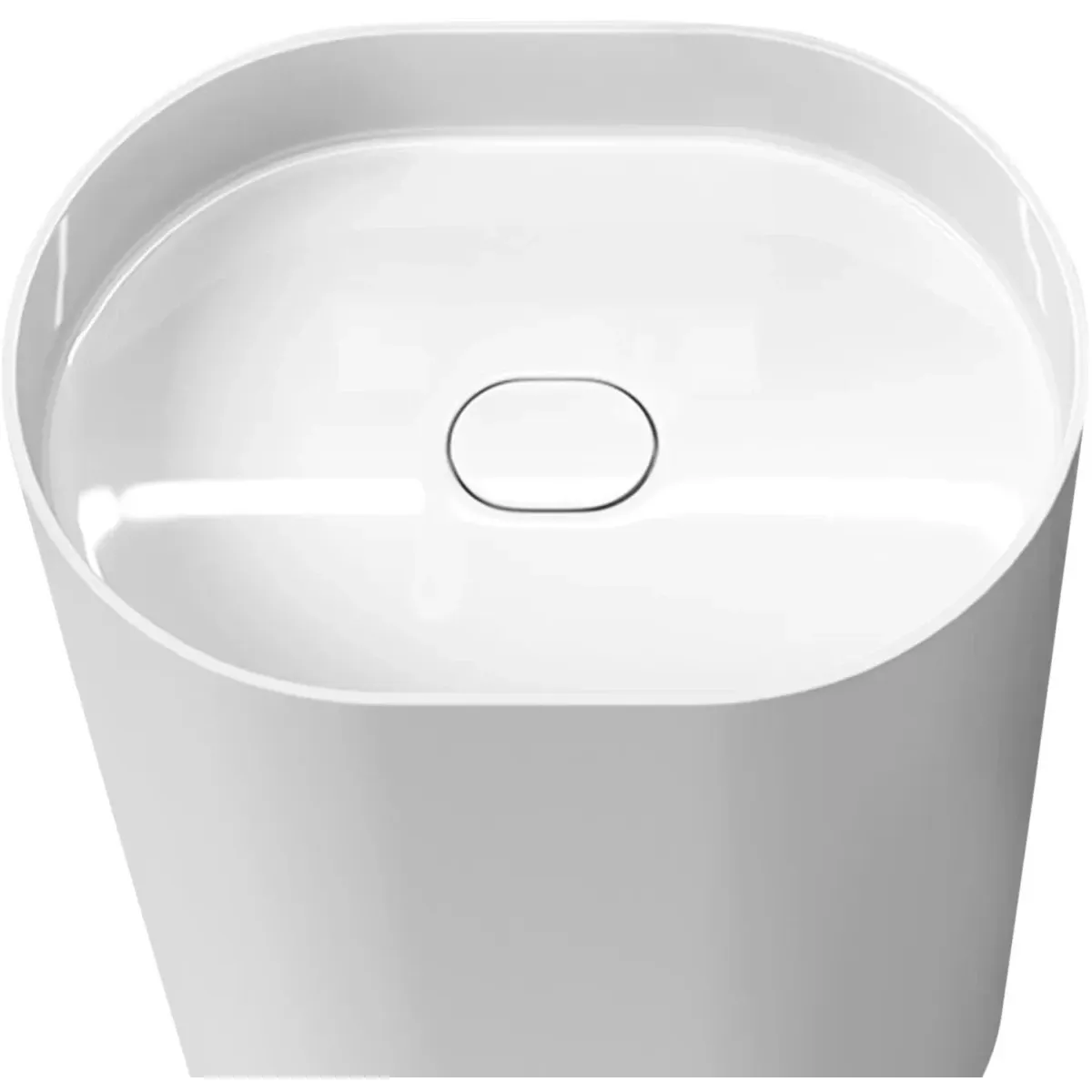 Раковина Rea Dolce REA-U4302 52x38,5 см, напольная, белый матовый