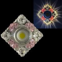 Встраиваемый светильник Reluce  42249-9.0-001PL MR16+LED3W CL/PK