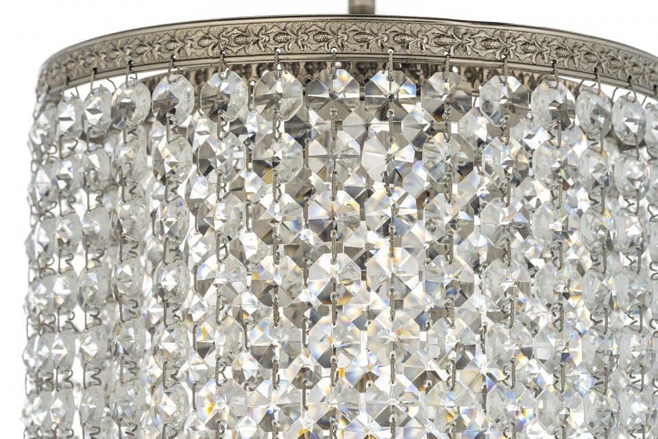 Люстра на штанге Arti Lampadari Stella Nickel Stella E 1.5.20.101 N