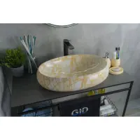 Раковина 59x40 см GID Stone Edition Mnc167