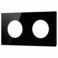 Рамка на 2 поста Arlight GLARE 043836