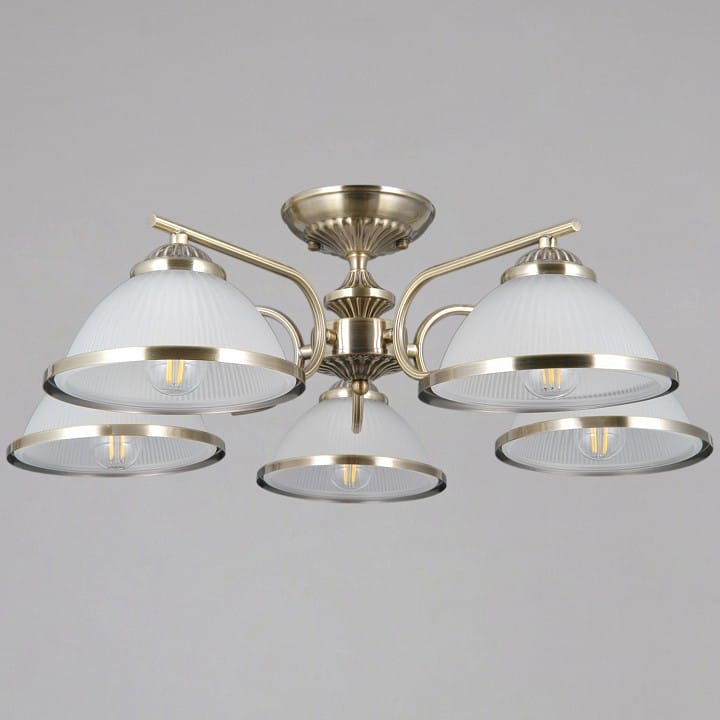Люстра на штанге ILLUMICO  IL0891-5CSQ-26 AB ELITE