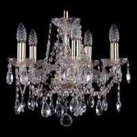 Подвесная люстра Bohemia Ivele Crystal 1413 1413/5/141/G