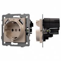 Розетка с заземлением и 2хUSB type A, без рамки Arlight SCT 049821