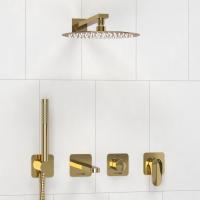 Душевой комплект WasserKRAFT Neckar A2151.278.279.183.208.280.197.281 золото