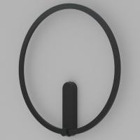 Накладной светильник Denkirs ROUND DK5035-BK