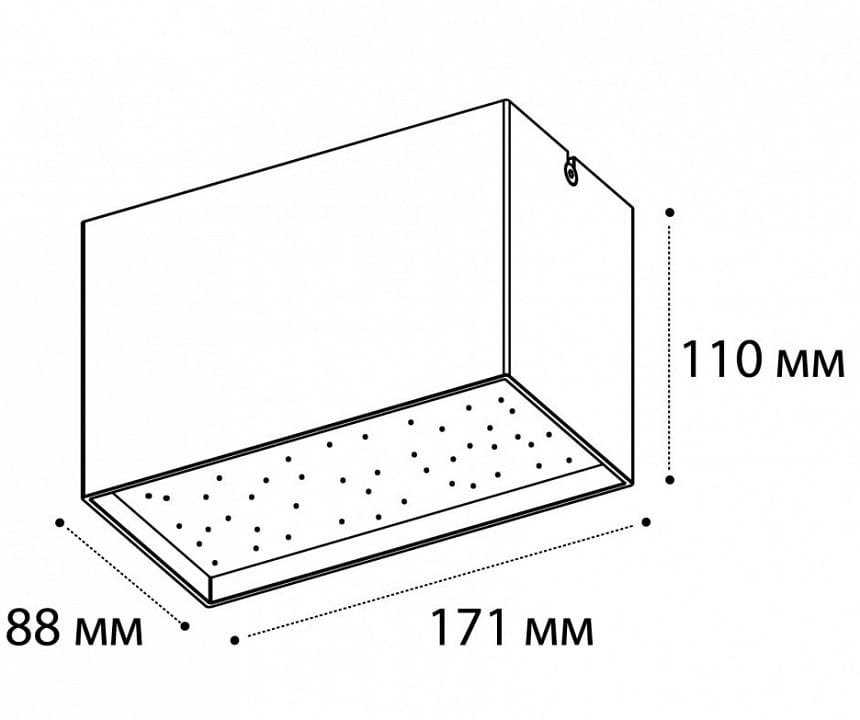 Накладной светильник Italline DL 3029 DL 3029 white 3000K