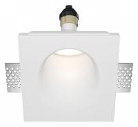 Встраиваемый светильник Maytoni Gyps Modern DL001-WW-01-W