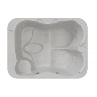 Гидромассажная ванна Радомир Мишель 205х155 1-30-0-0-0-0511С серый