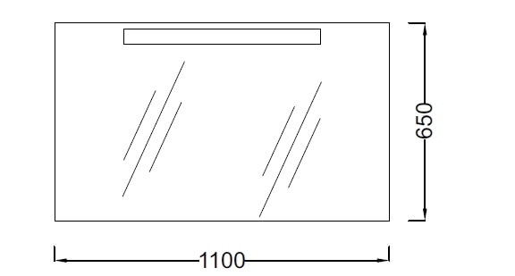 Зеркало Jacob Delafon Presqu`ile EB1110-NF 110 см