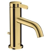 Смеситель для раковины Axor One 48000990 шлифованное золото