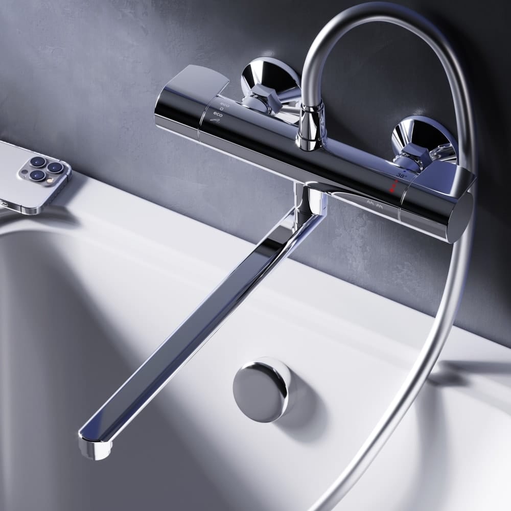 Смеситель для ванны AM.PM X-Joy F85A50900 с ручным душем