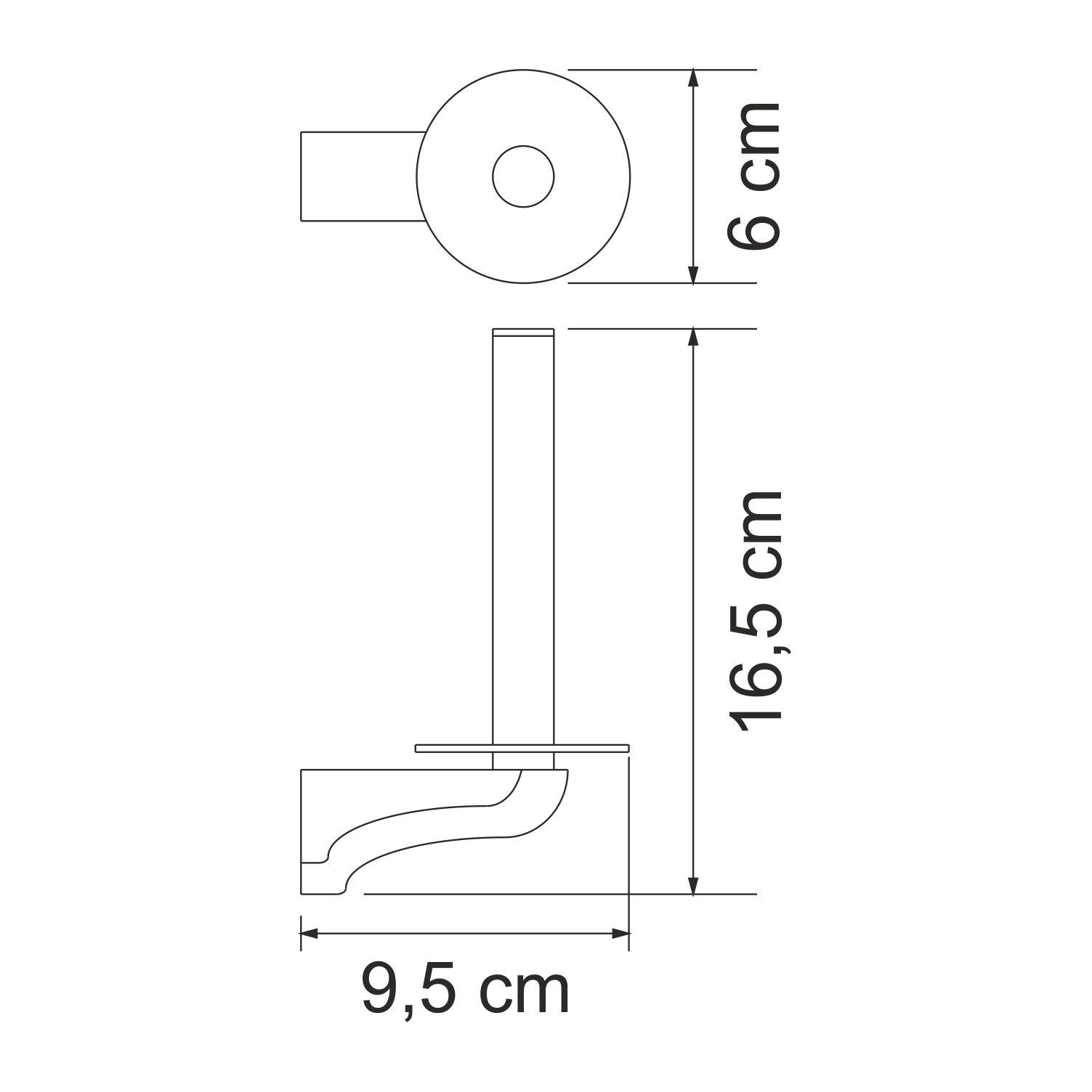 Каммель (Kammel) K-8397 Держатель туалетной бумаги