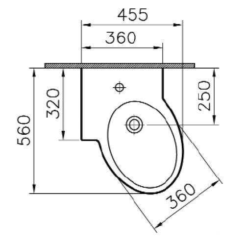 Биде подвесное Vitra Espace 4207-003-0290 белый