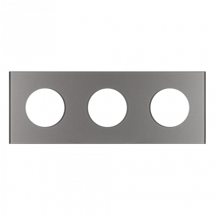 Рамка на 3 поста Arlight GLARE 043840