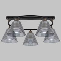 Потолочная люстра Imex MD.5948 MD.5948-5-S-BK+AB