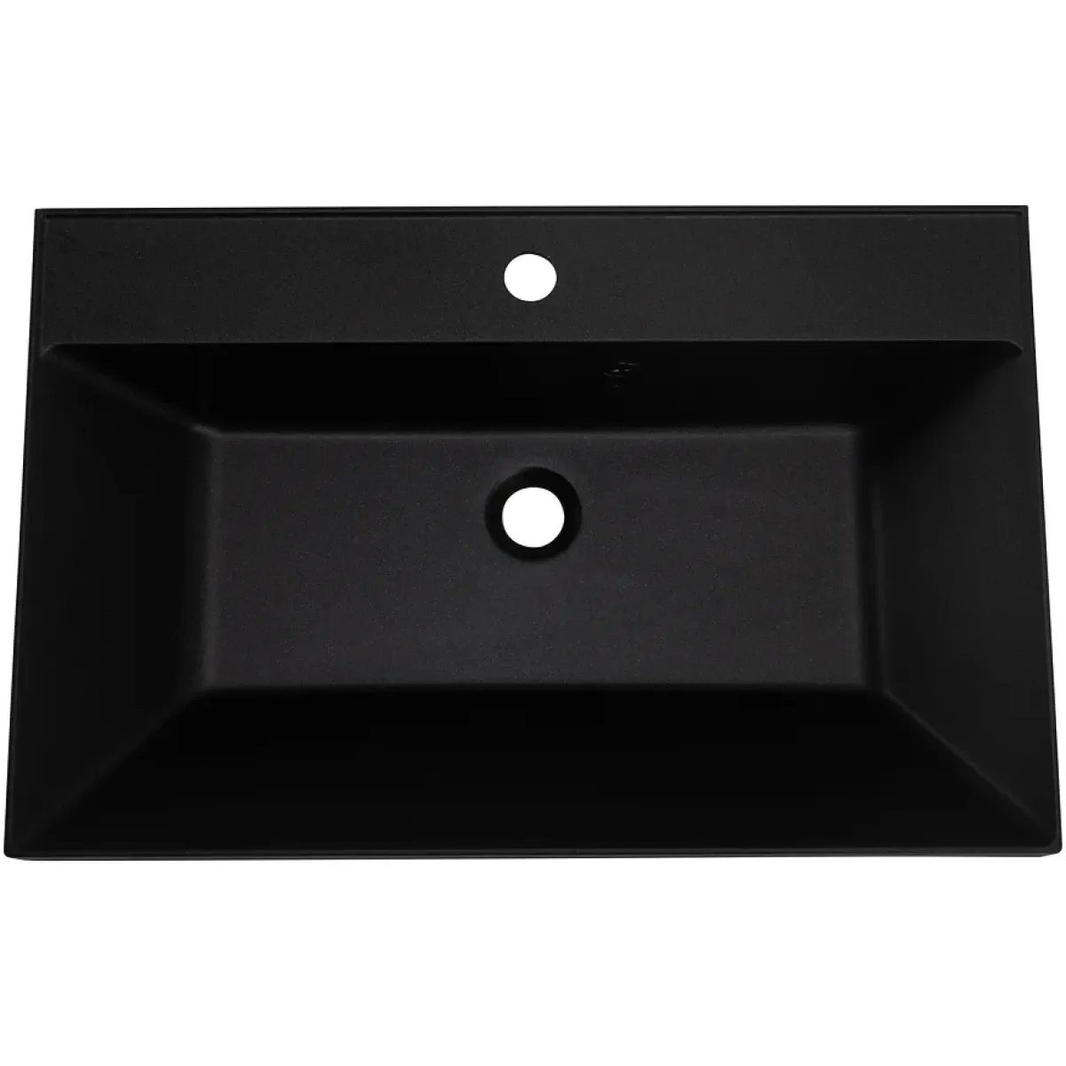 Раковина BelBagno BB700/450-LV-ART-AST-NERO 70x45 см, накладная, черный матовый